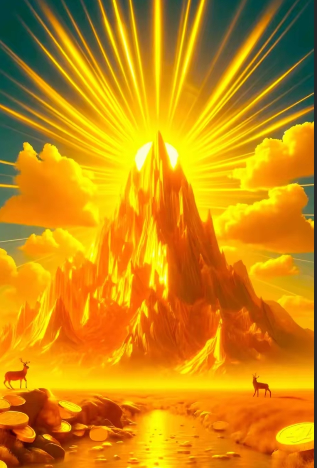 日照金山