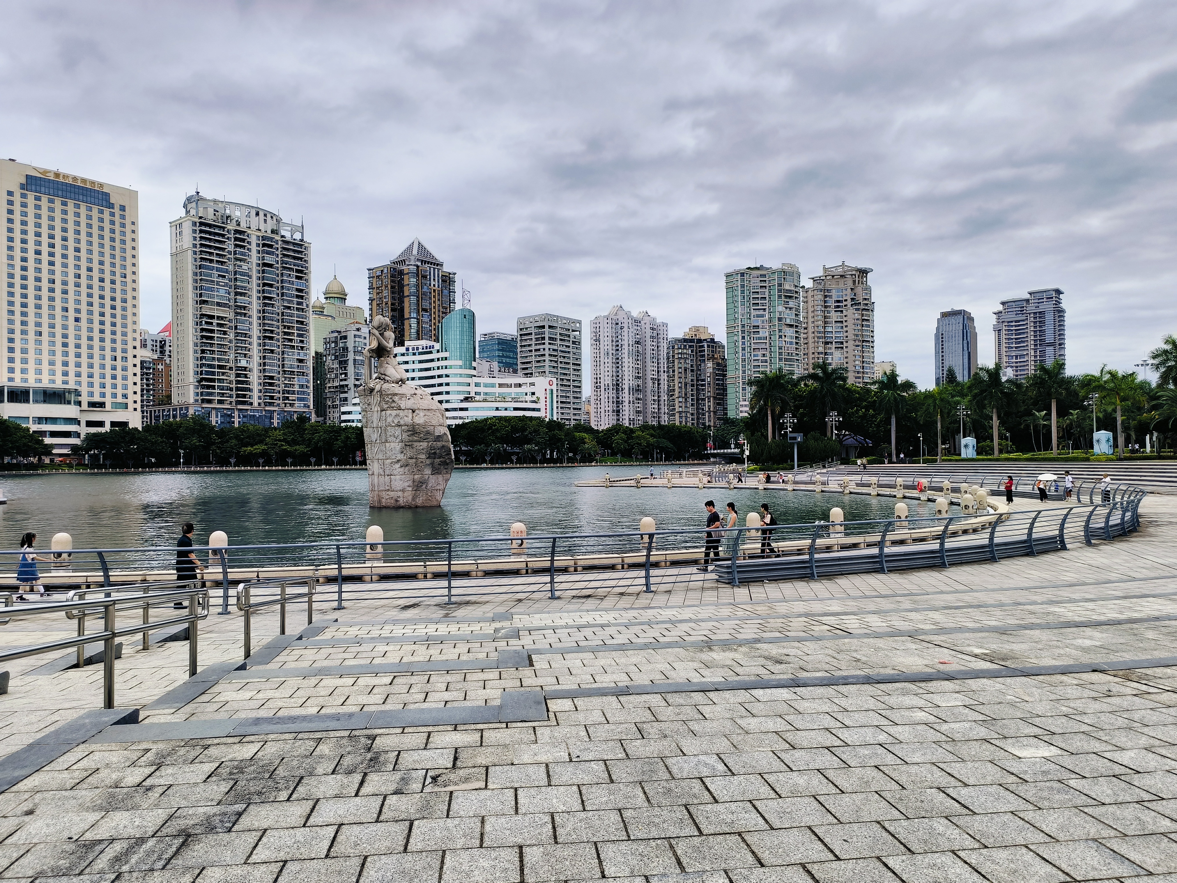 厦门白鹭洲风景👍🌹🍎