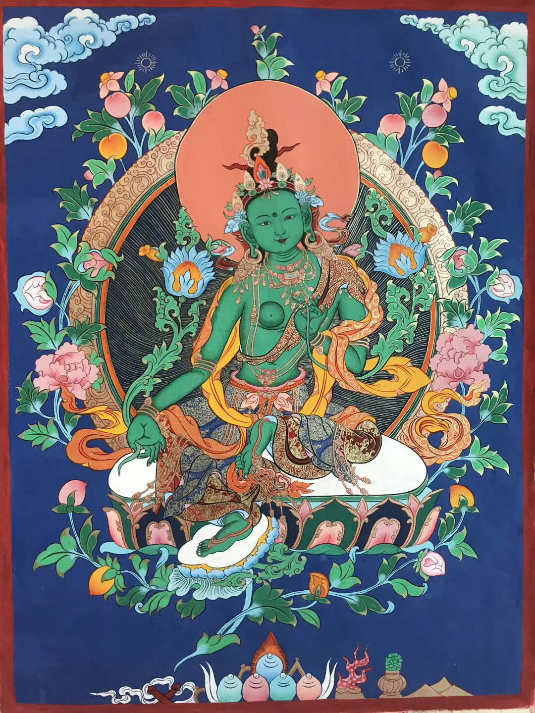 来一张唐卡！