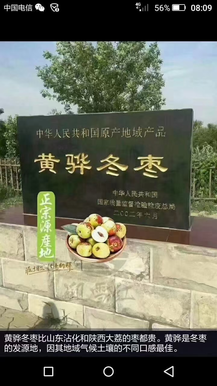 黄骅冬枣不发朋友圈不代表不出单[烟花]
下单一箱也包邮[庆祝]
买冬枣买靠谱人[社会社会]
现摘现发