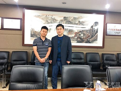 到蒙发利上市公司。拜访董事长邹剑寒