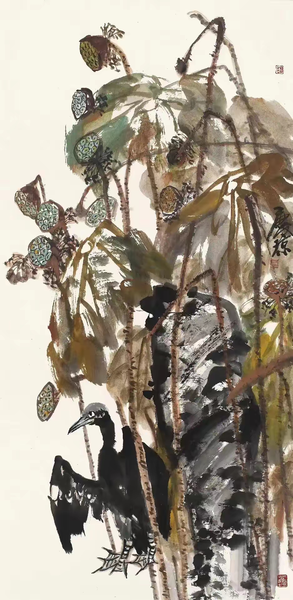 甘庆琼国画作品欣赏～