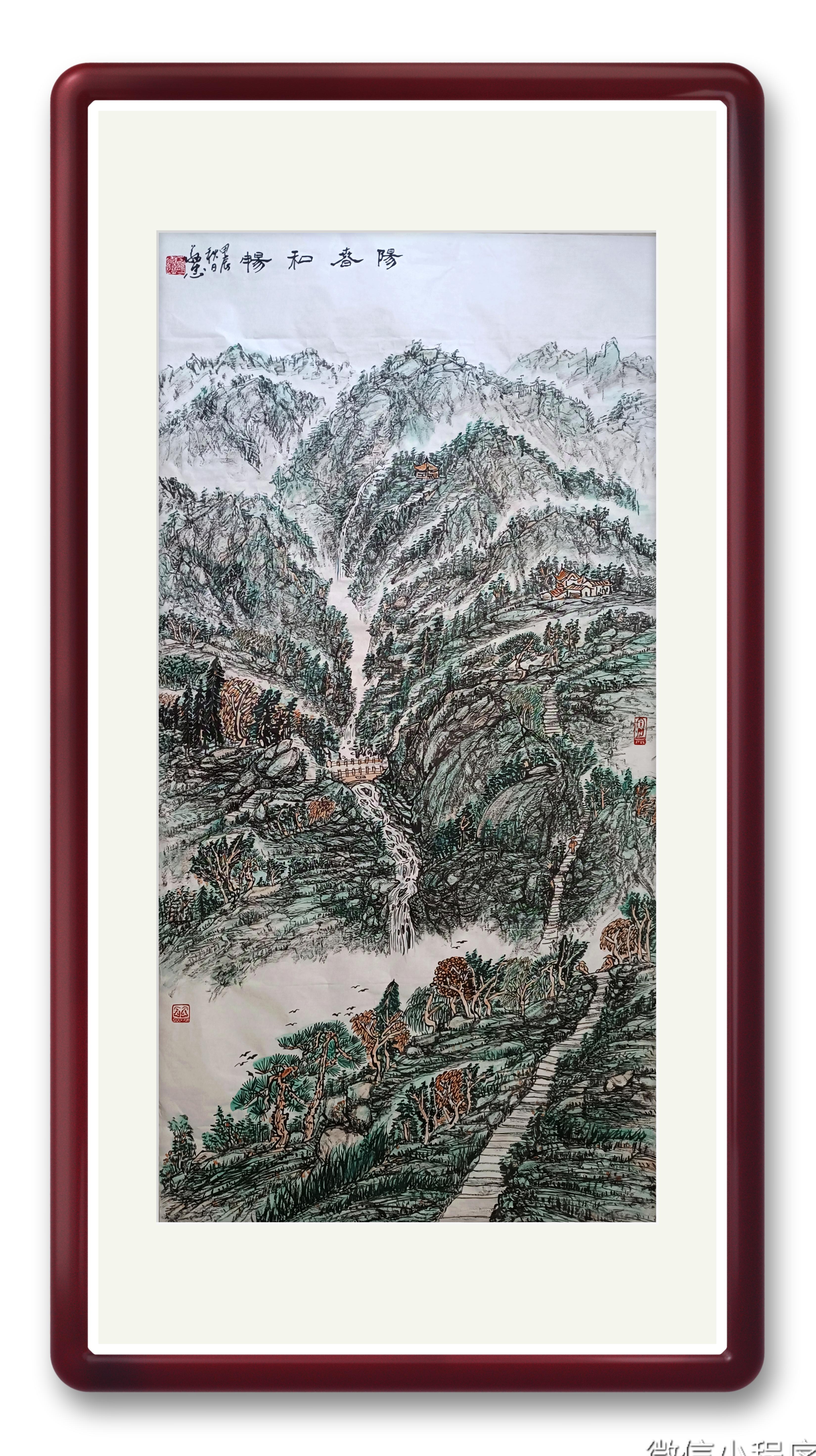 山水画作品分享