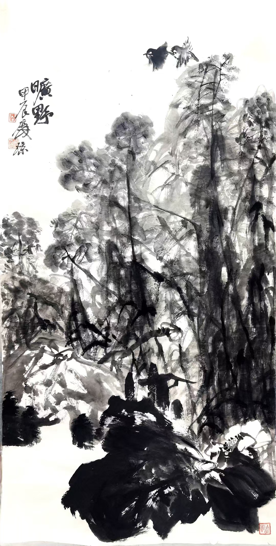 《旷野》136X68cm