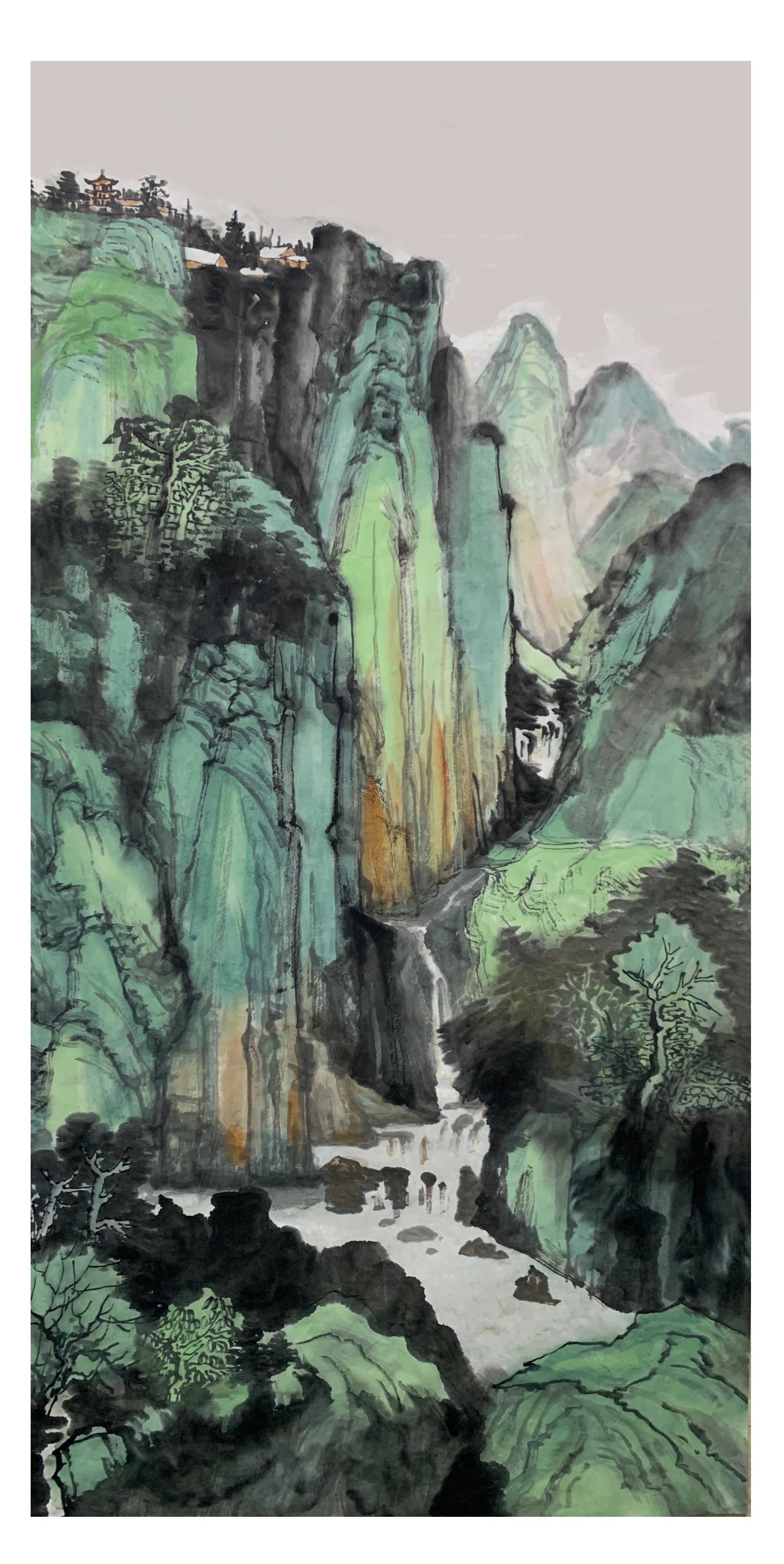 四尺山水