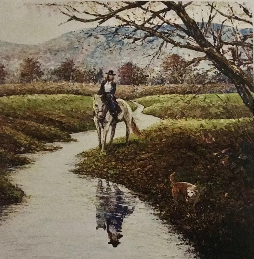 活好当下、自我放假
守好本心、自得悠闲
陈文泽教授油画刀作品《周末悠闲》欣赏！