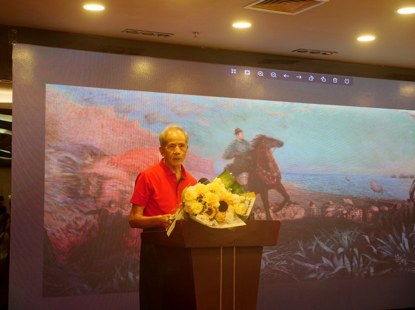 闽南红·洪瑞生油画精品展在张雄书画院美术馆隆重开幕