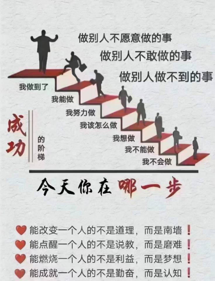 [爱心][爱心][爱心]
能改变一个人的不是道理，而是南墙❗
能点醒一个人的不是说教，而是磨难❗
能