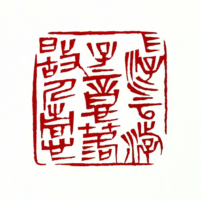 【一日一印*浮云游子意·落日故人情】这句诗出自唐代伟大诗人李白的《送友人》。这句诗以景寓情，表达了诗