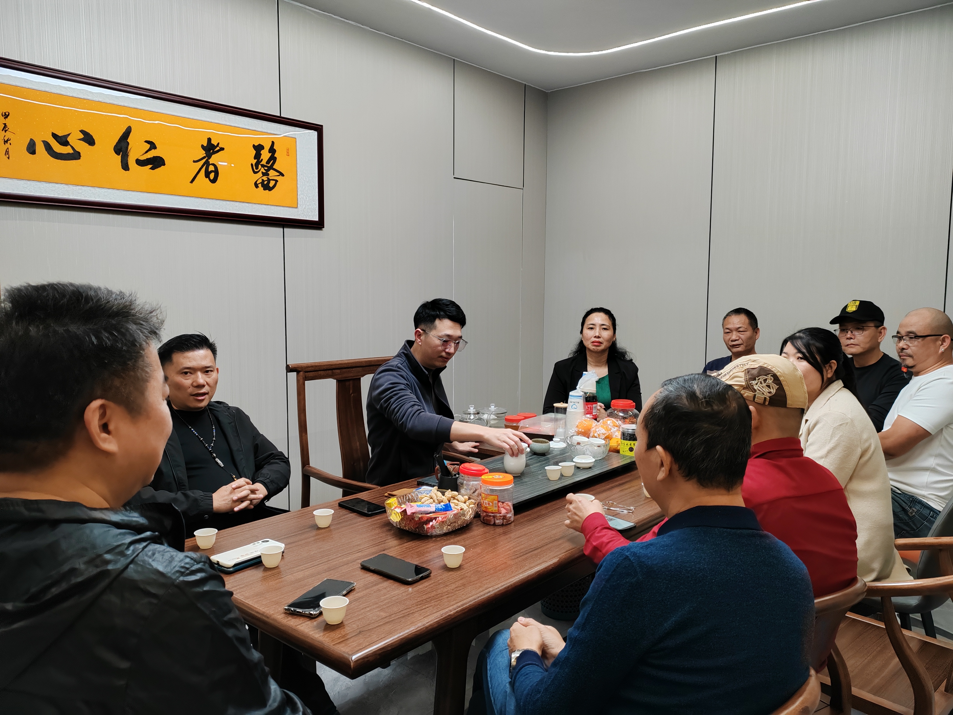 走访宗亲臻心口腔，每次都有不同的学习行业，每次都非常暖心