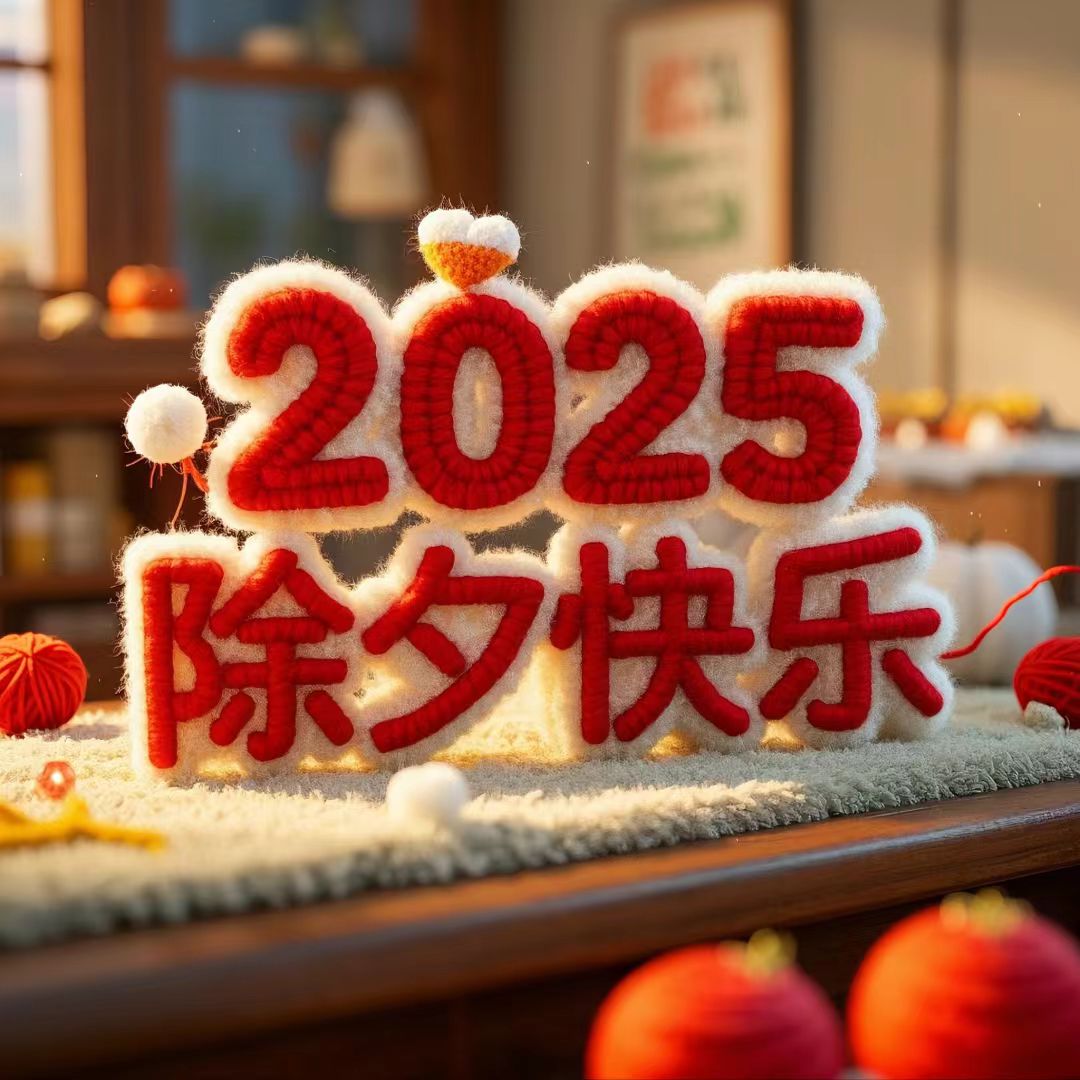 大家早上好！2025除夕快乐！