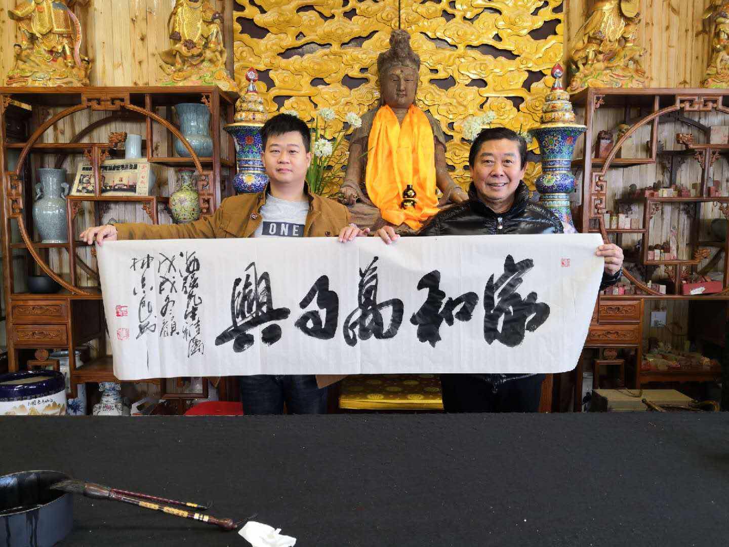 林志良老师的书法
