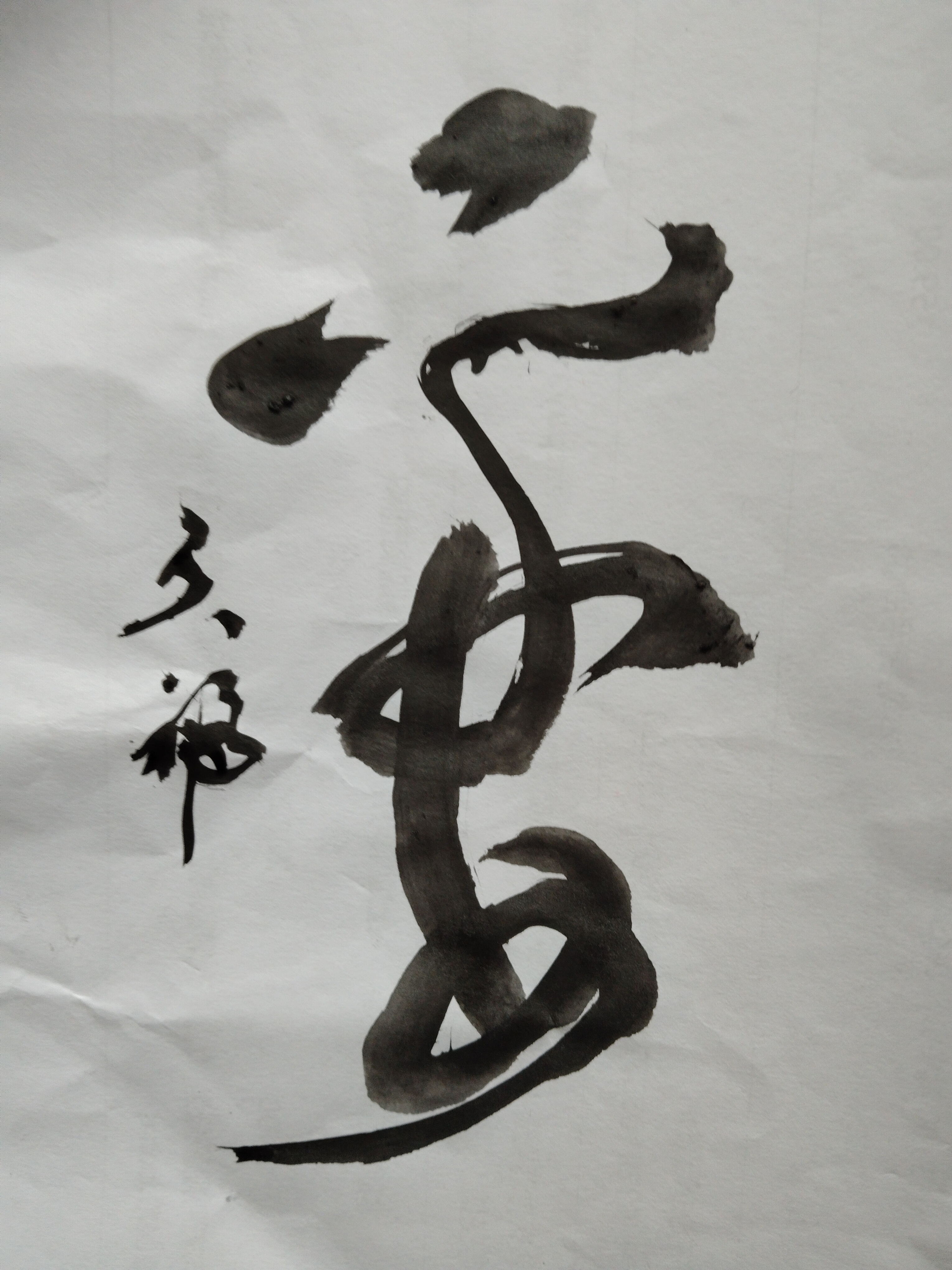 我的链体草书
