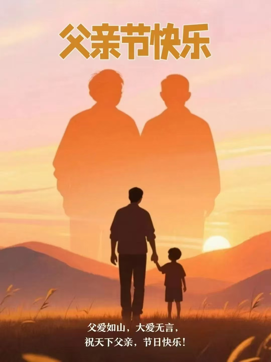 父亲节快乐！