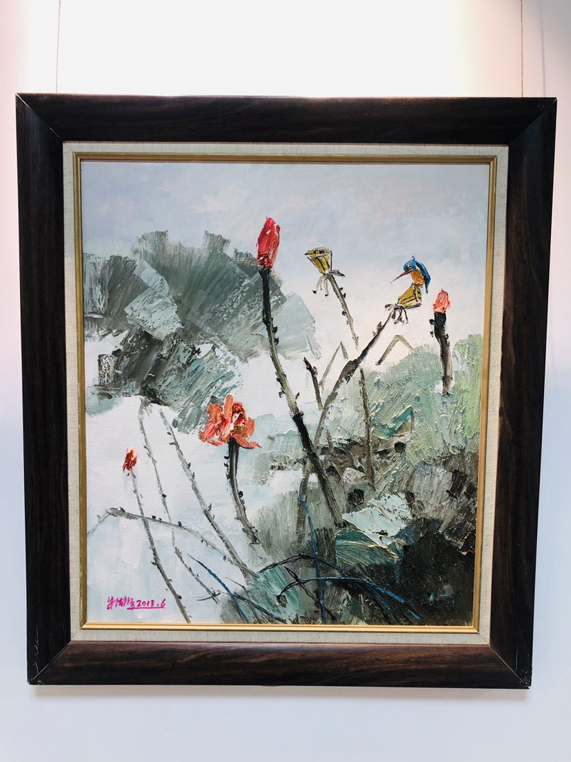 中国著名画家朱法鹏油画作品欣赏