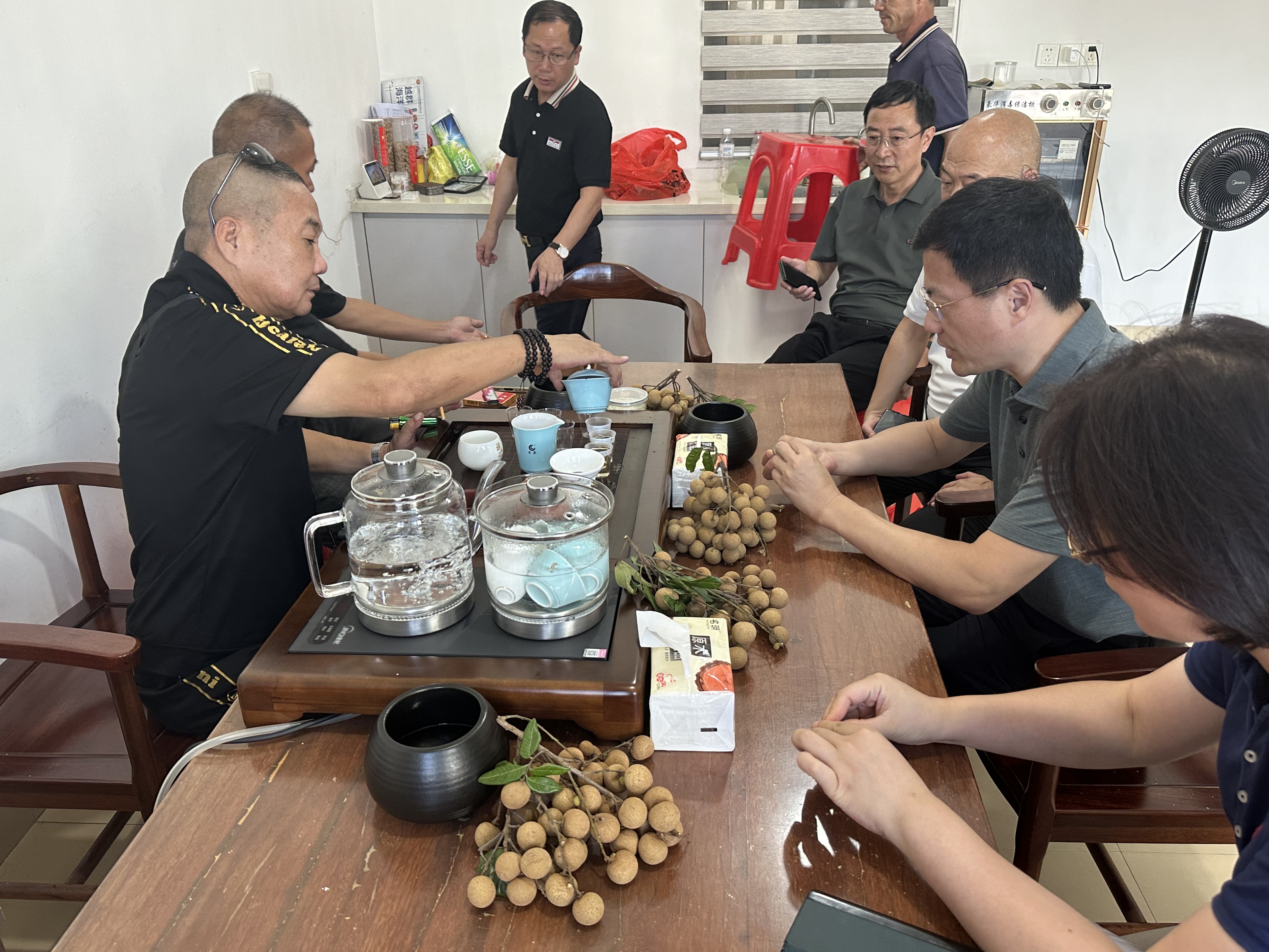 江苏省如东县参察团