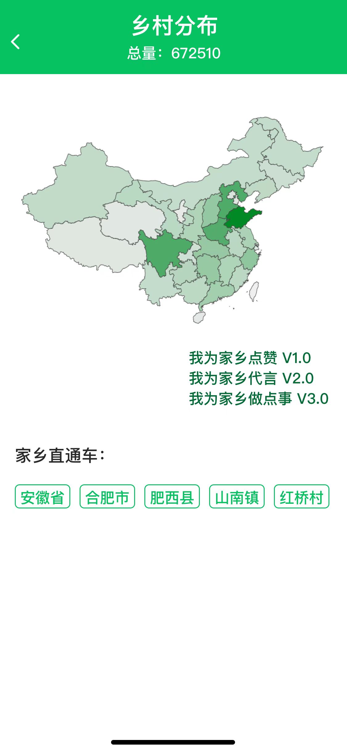 为家乡点赞