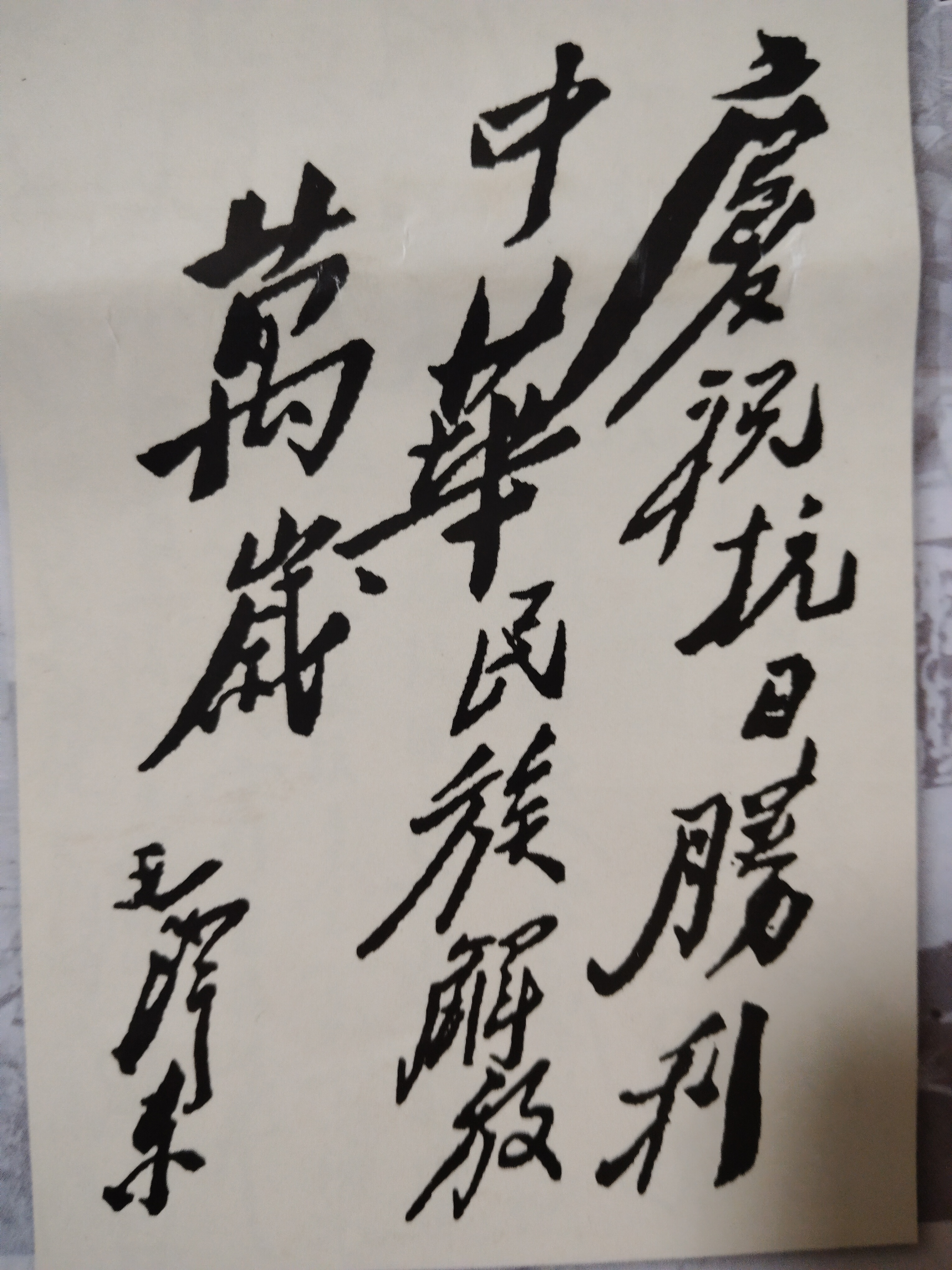 纪念九一八！毛主席教导记心上！