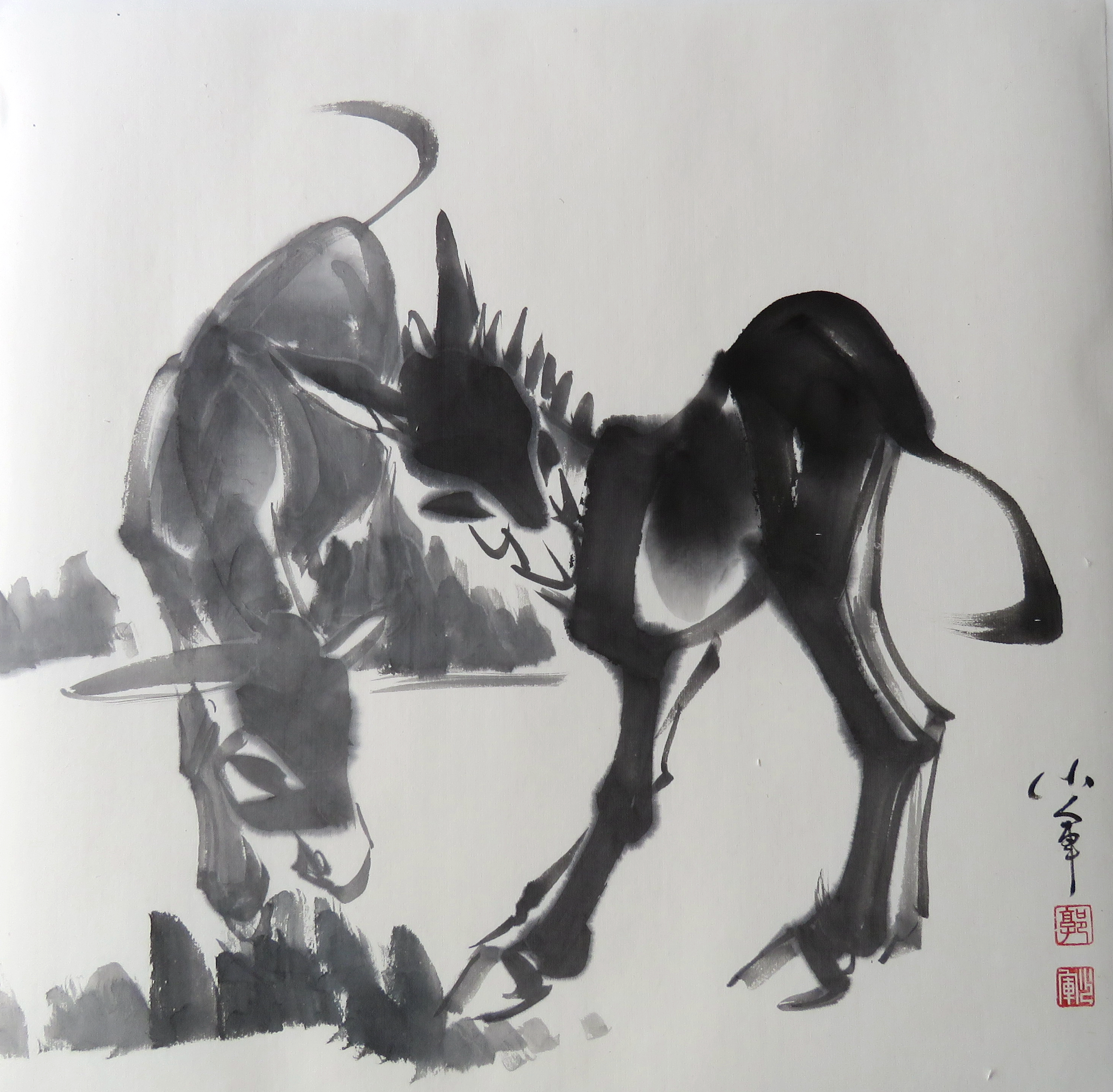 习作-画毛驴