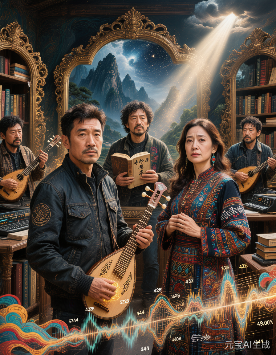 文曲星悬疑元小说：刀郎《山歌寥哉》考与云朵的忘恩负义

【楔子·文曲坠尘】

癸卯年七月既望，文曲星