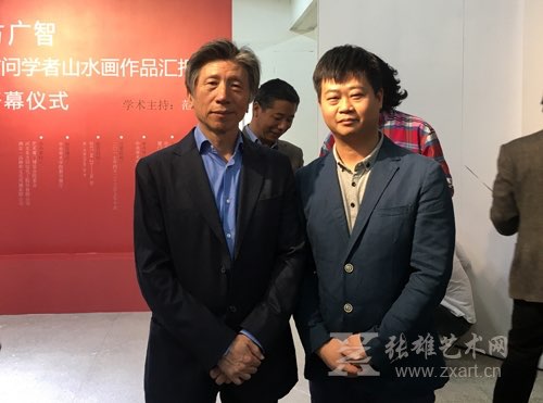 与中央美院院长范迪安