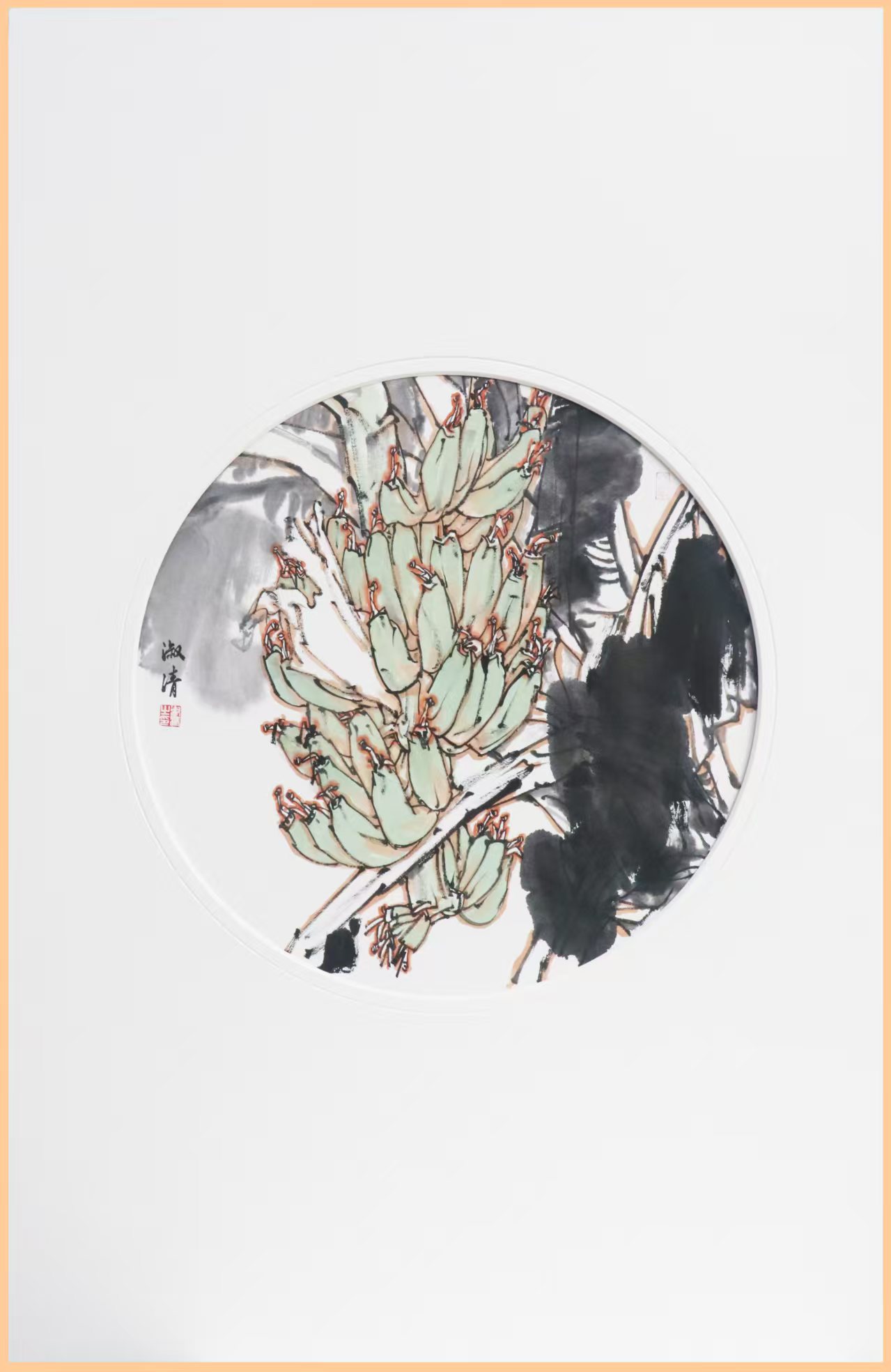 芭蕉作品系列:引喻家大业(叶)大，多子多福，具有深厚的传统文化和闽南风情底蕴…