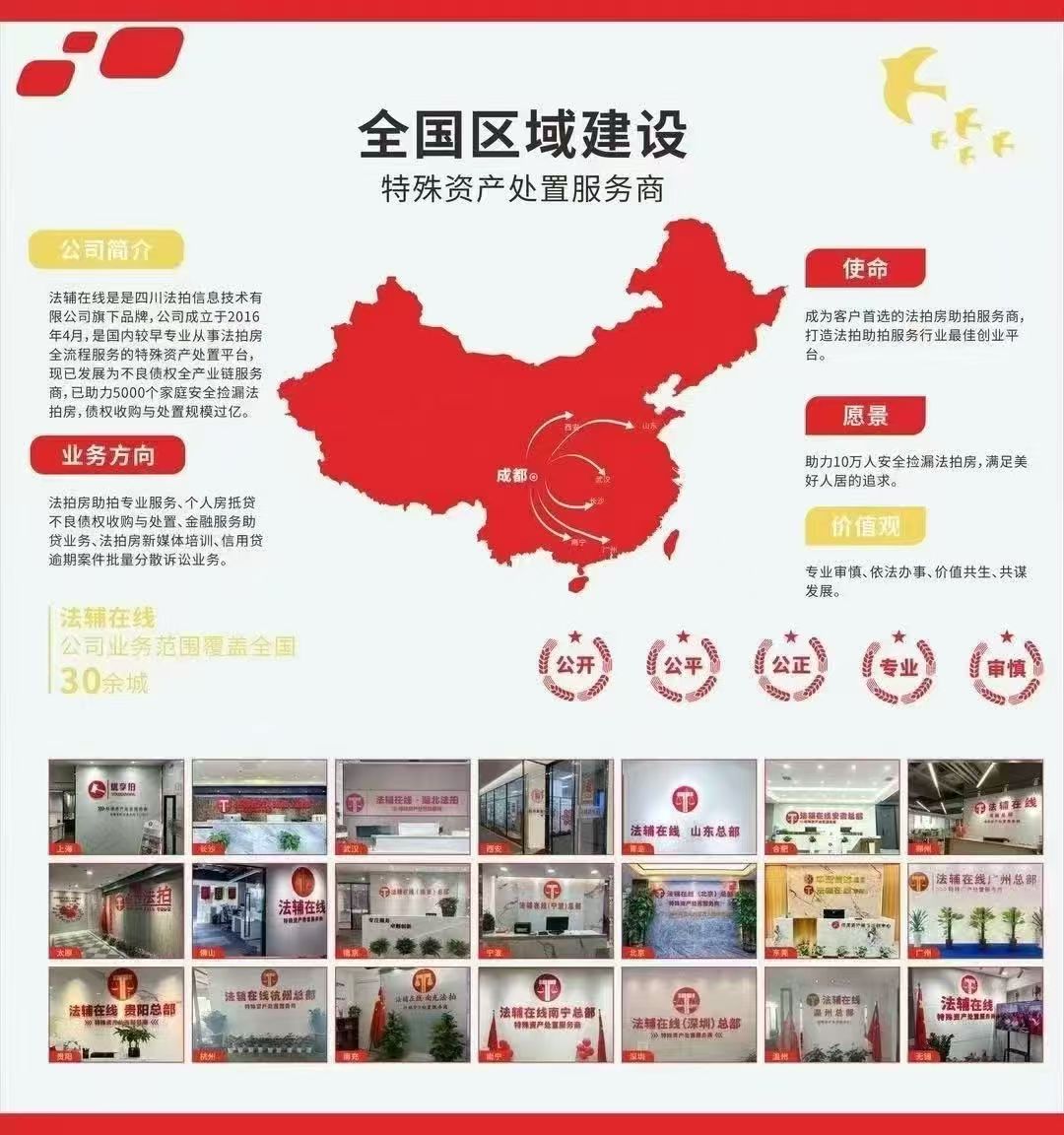 🎆法辅在线目前全国4️⃣0️⃣+城分公司
🎆全国还有少量新一线、强二线城市🌆空白市场[烟花]
👏欢迎